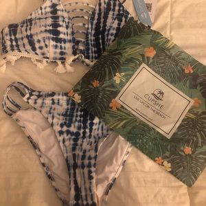 CUPSHE tie dye bikini